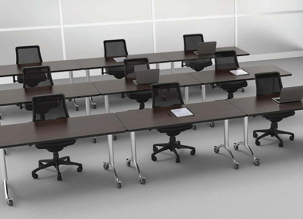 WorkPro® Flex Collection Rectangle Table Top, Espresso