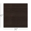 WorkPro® Flex Collection Square Table Top, Espresso