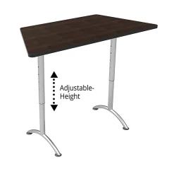 WorkPro® Flex Collection Trapezoid Table Top, Espresso