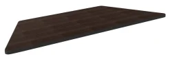 WorkPro® Flex Collection Trapezoid Table Top, Espresso