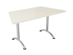 WorkPro® Flex Collection Trapezoid Table Top, Gray