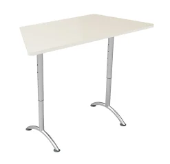 WorkPro® Flex Collection Trapezoid Table Top, Gray