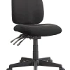 WorkPro® Mobility Multifunction Ergonomic Fabric Task Chair, Black, BIFMA Compliant