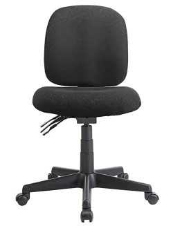 WorkPro® Mobility Multifunction Ergonomic Fabric Task Chair, Black, BIFMA Compliant