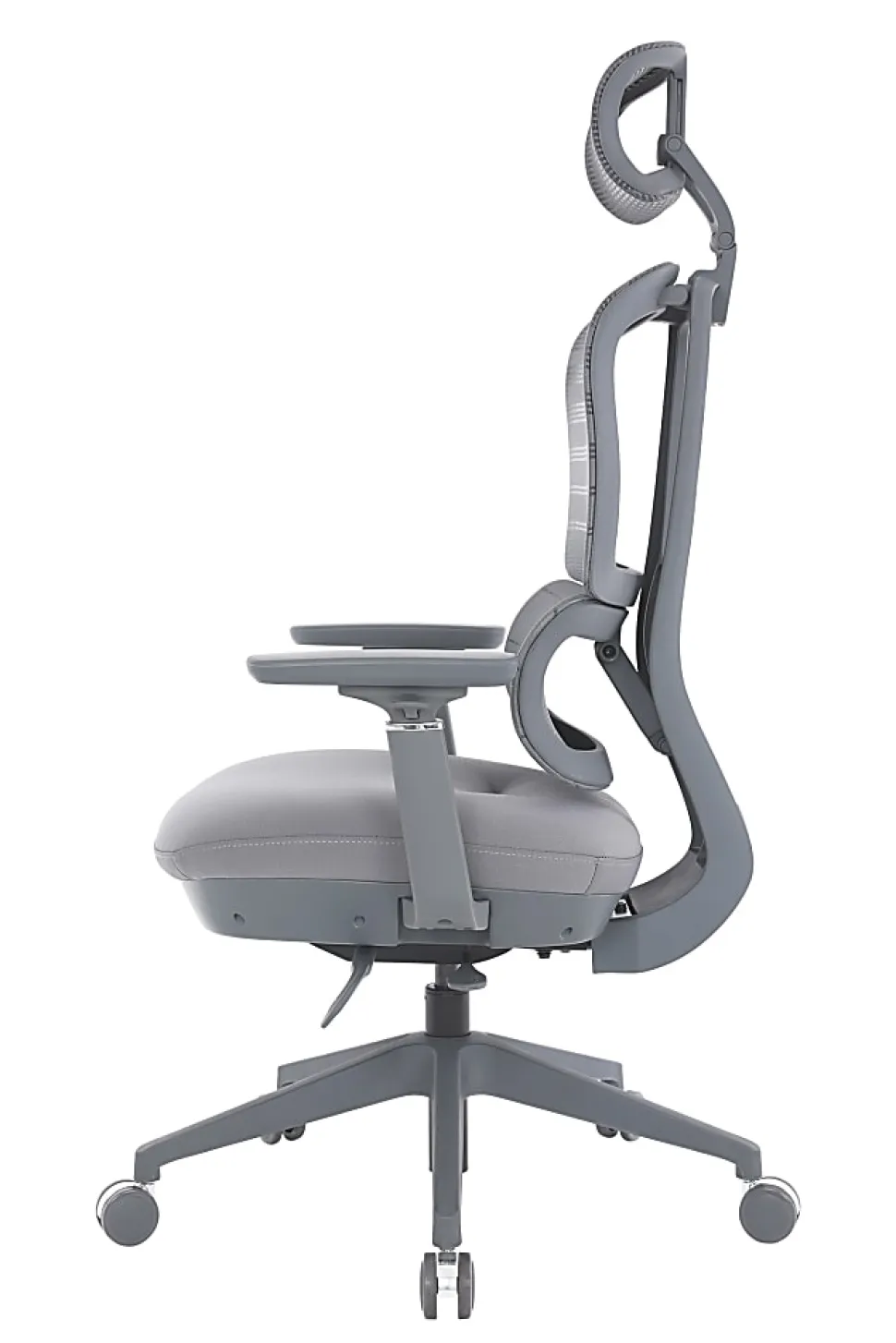 WorkPro® Momentum Ergonomic Mesh/Mesh Active High-Back Office Chair, Gray/Gray, BIFMA Compliant