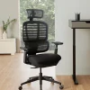 WorkPro® Momentum Ergonomic Mesh/Mesh Active High-Back Office Chair, Black/Black, BIFMA Compliant