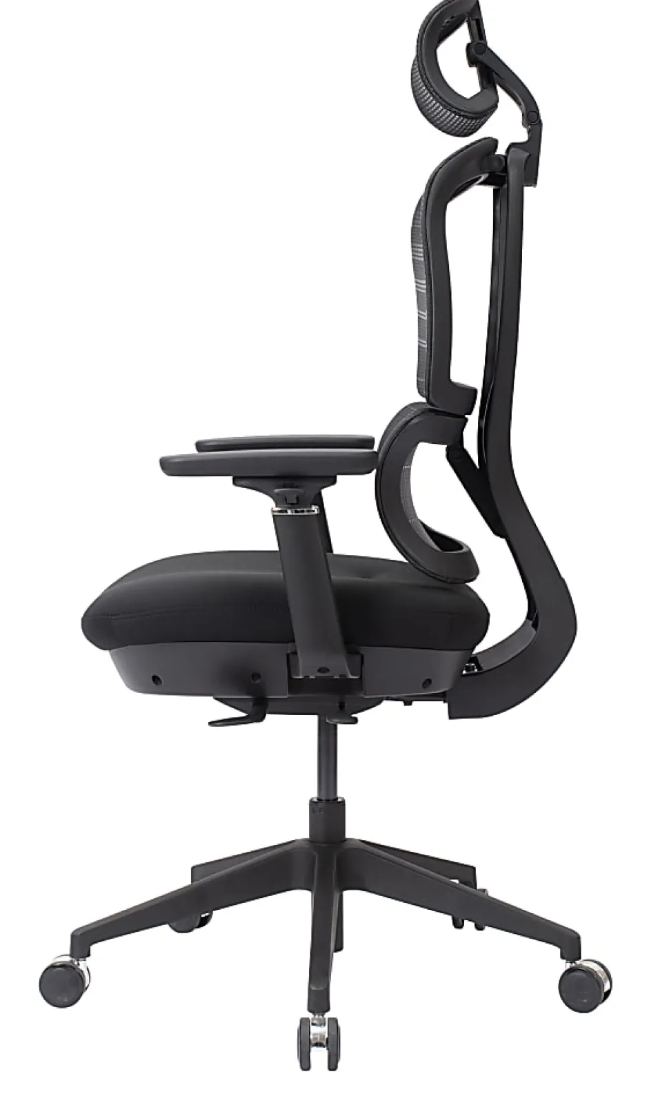 WorkPro® Momentum Ergonomic Mesh/Mesh Active High-Back Office Chair, Black/Black, BIFMA Compliant