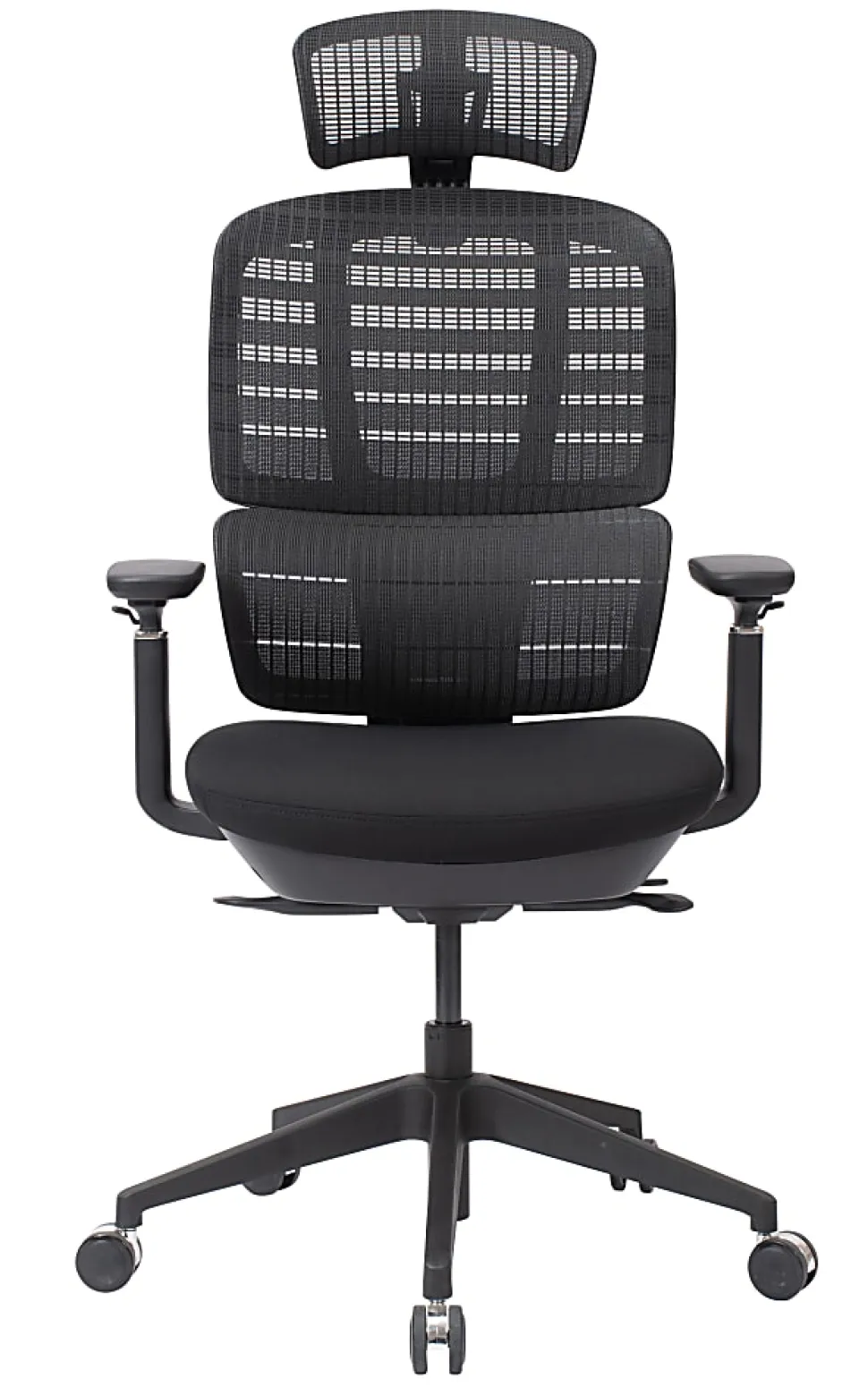 WorkPro® Momentum Ergonomic Mesh/Mesh Active High-Back Office Chair, Black/Black, BIFMA Compliant