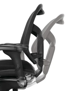WorkPro® Quantum 9000 Series Ergonomic Mesh/Premium Fabric Mid-Back Chair, Black/Olive, BIFMA Compliant