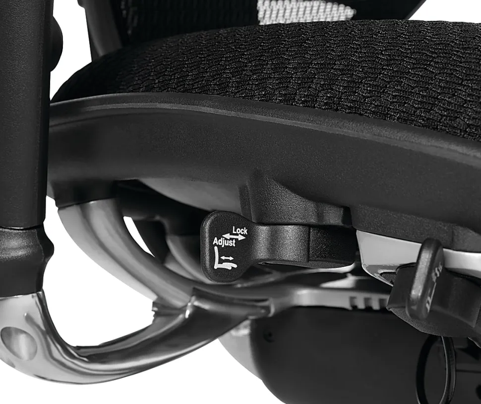 WorkPro® Quantum 9000 Series Ergonomic Mesh/Premium Fabric Adjustable-Back Office Chair, Black/Lime, BIFMA Compliant