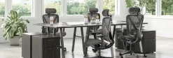 WorkPro® 3000 Series Ergonomic Mesh/Mesh High-Back Chair, Black/Black