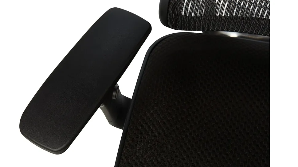 WorkPro® 12000 Series Ergonomic Mesh/Premium Fabric High-Back Chair, Black/Black, BIFMA Compliant