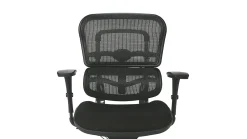WorkPro® 12000 Series Ergonomic Mesh/Premium Fabric High-Back Chair, Black/Black, BIFMA Compliant