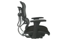 WorkPro® 12000 Series Ergonomic Mesh/Premium Fabric High-Back Chair, Black/Black, BIFMA Compliant