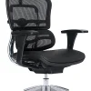 WorkPro® 12000 Series Ergonomic Mesh High-Back Executive Chair, Black/Chrome, BIFMA Compliant