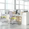 WorkPro® 6000 Series Multifunction Ergonomic Mesh/Fabric High-Back Executive Chair, Gray Frame/Red Seat, BIFMA Compliant