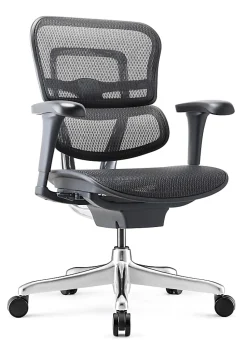 WorkPro® 12000 V2 Series Ergonomic Mesh High-Back Manager Chair, Black/Black