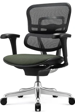 WorkPro® 12000 V2 Series Ergonomic Mesh/Fabric High-Back Office Chair, Gray/Black, BIFMA Compliant