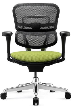 WorkPro® 12000 V2 Series Ergonomic Mesh/Fabric High-Back Office Chair, Lime/Black, BIFMA Compliant