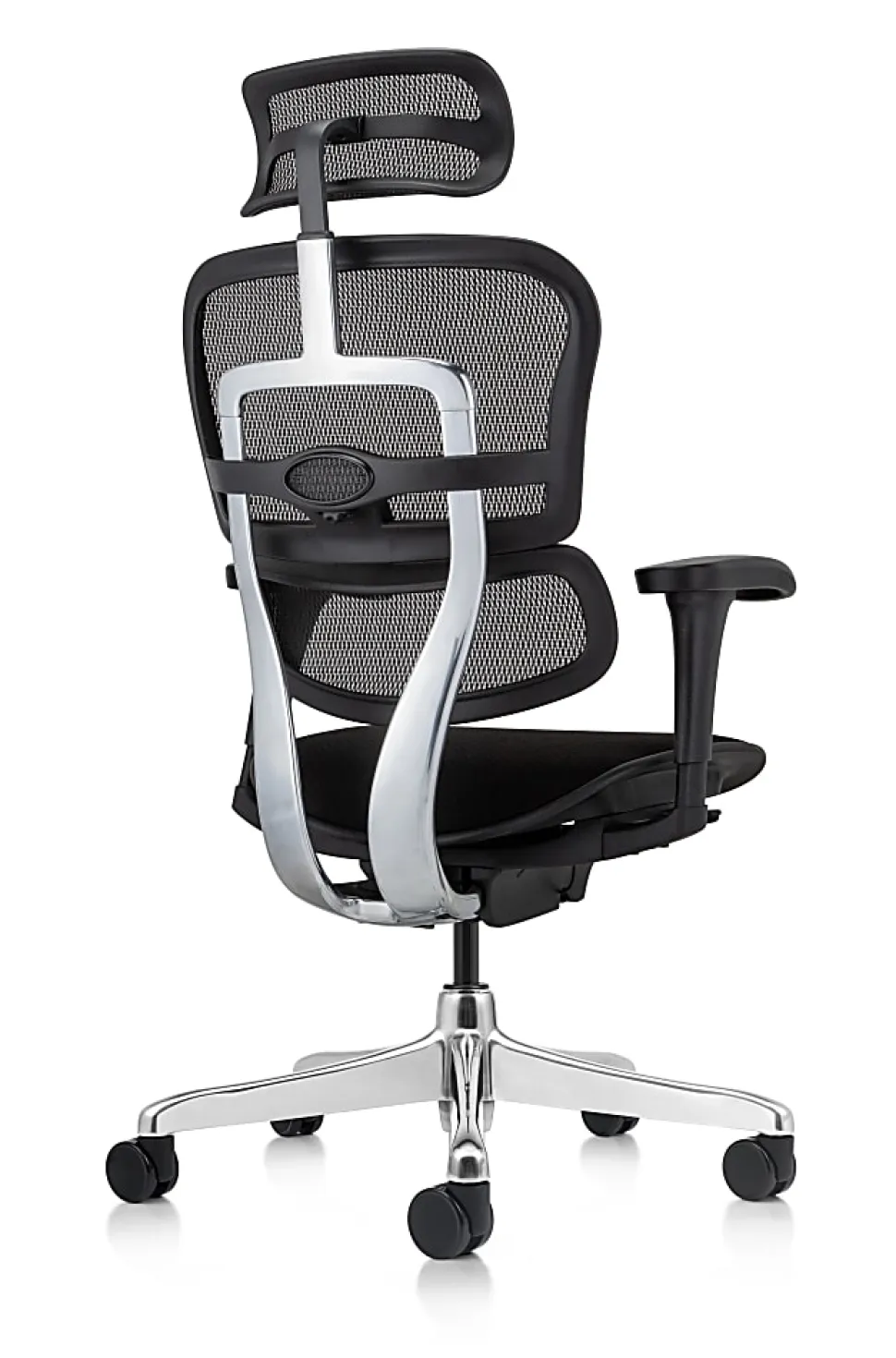 WorkPro 12000 V2 Series Mesh/Fabric High-Back Executive Office Chair, Black