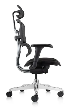 WorkPro 12000 V2 Series Mesh/Fabric High-Back Executive Office Chair, Black
