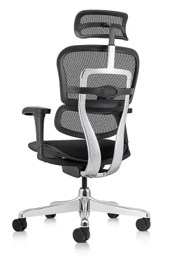 WorkPro 12000 V2 Series Mesh/Fabric High-Back Executive Office Chair, Black