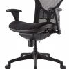 WorkPro® Warrior 212 Mesh Managerial Mid-Back Chair, Black
