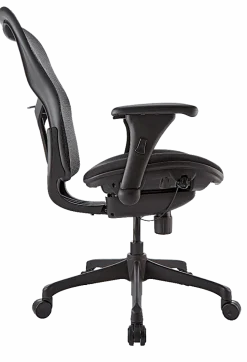 WorkPro® Warrior 212 Mesh Managerial Mid-Back Chair, Black