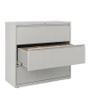 WorkPro® 42"W x 18-5/8"D Lateral 3-Drawer File Cabinet, Light Gray