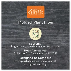 World Centric® Fiber Cups, 4 Oz, Natural Paper, Pack Of 1,000 Cups