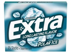Wrigley Extra Polar Ice Chewing Gum  Mint  10 / Box