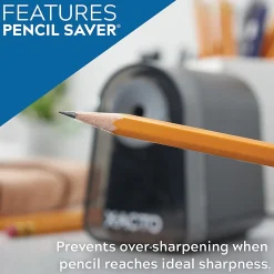 X-ACTO® Mighty Mite® Electric Pencil Sharpener, Black