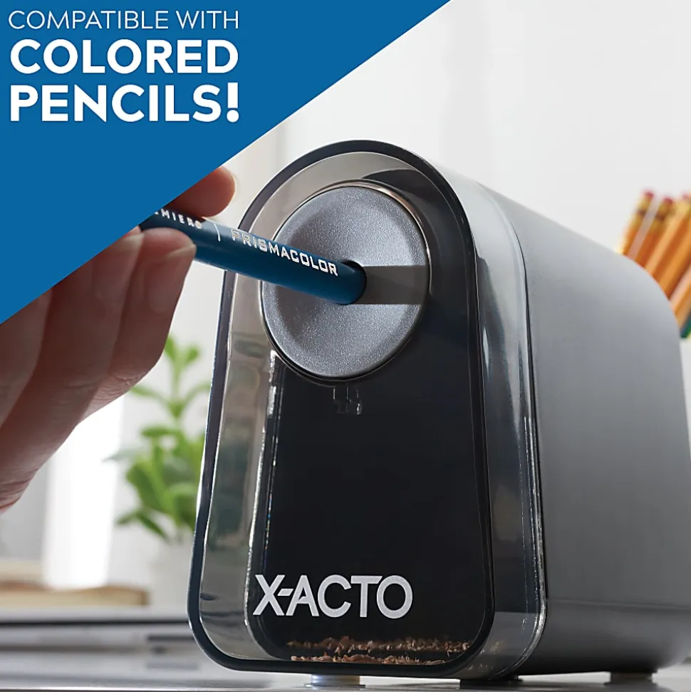 X-ACTO® Mighty Mite® Electric Pencil Sharpener, Black