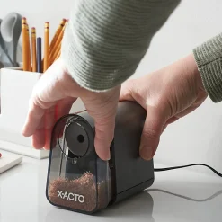 X-ACTO® Mighty Mite® Electric Pencil Sharpener, Black