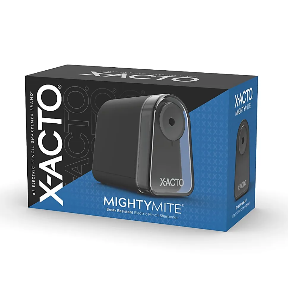 X-ACTO® Mighty Mite® Electric Pencil Sharpener, Black