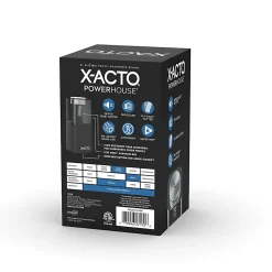 X-ACTO® Powerhouse® Electric Pencil Sharpener, Black