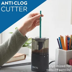 X-ACTO® Powerhouse® Electric Pencil Sharpener, Black