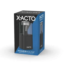X-ACTO® Powerhouse® Electric Pencil Sharpener, Black