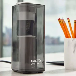 X-ACTO® Quiet Pro™ Electric Pencil Sharpener, Black