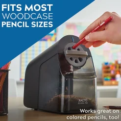 X-ACTO® School Pro® Electric Pencil Sharpener, Black