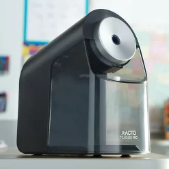 X-ACTO® TeacherPro® Classroom Electric Pencil Sharpener, Blue