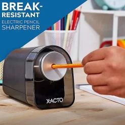 X-ACTO® XLR™ Electric Pencil Sharpener, Black