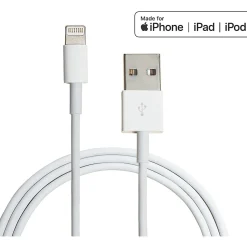 4XEM 3ft 1m Lightning cable for Apple iPhone, iPad, iPod - MFI Certified - MFi Certified Lightning to USB data sync cable