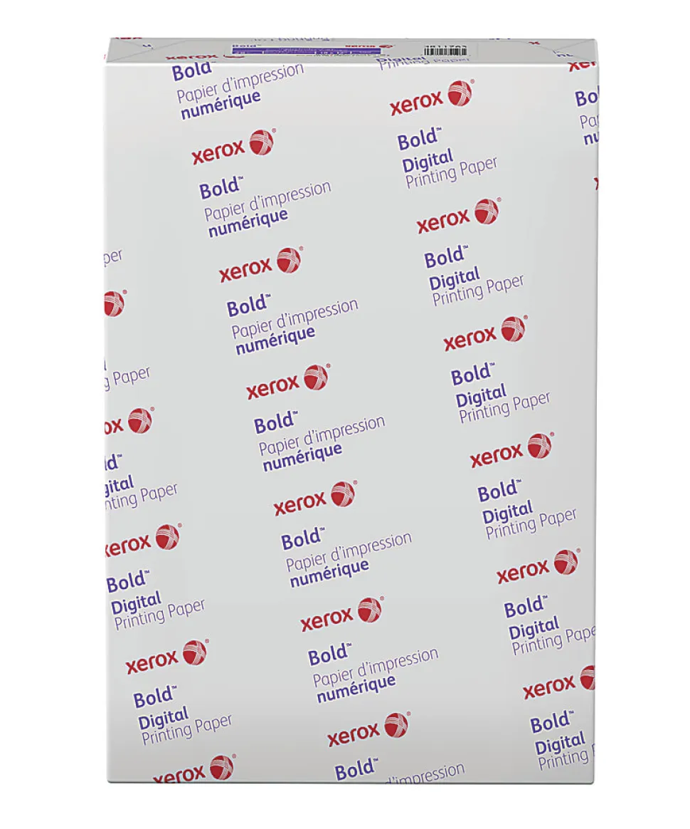 Xerox® Bold Digital® Printing Paper, 1 Ream, Tabloid Extra Size (18"x12"), 100 (U.S.) Brightness, 28 Lb Text (105 gsm), Ream Of 500 Sheets - 3R11763