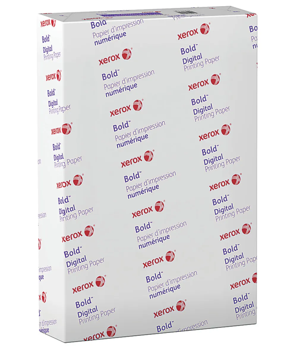Xerox® Bold Digital® Printing Paper, 1 Ream, Tabloid Extra Size (18"x12"), 100 (U.S.) Brightness, 28 Lb Text (105 gsm), Ream Of 500 Sheets - 3R11763