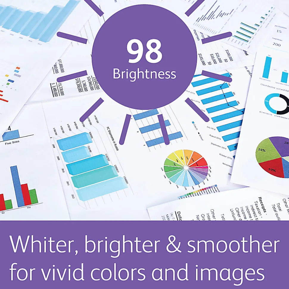 Xerox® Bold Digital™ Printing Paper, 1 Ream, Legal Size (8 1/2"x14"), 100 (U.S.) Brightness, 28 Lb Text (105 gsm), FSC® Certified, Ream Of 500 Sheets
