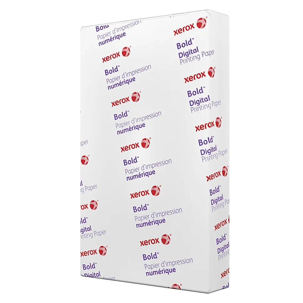 Xerox® Bold Digital™ Printing Paper, 1 Ream, Legal Size (8 1/2"x14"), 100 (U.S.) Brightness, 28 Lb Text (105 gsm), FSC® Certified, Ream Of 500 Sheets