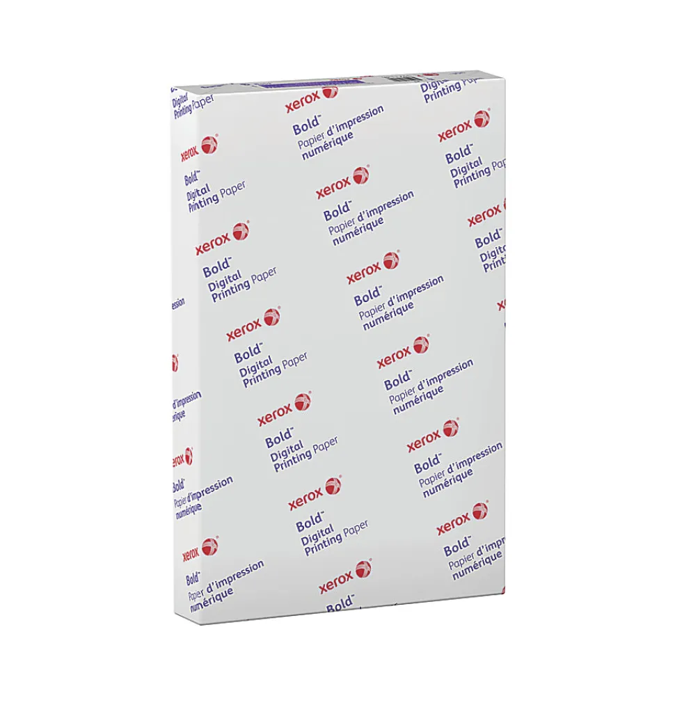 Xerox® Bold Digital™ Printing Paper, 1 Ream, Ledger Size (11" x 17"), 100 (U.S.) Brightness, 32 Lb Text (120 gsm), FSC® Certified, Ream Of 500 Sheets