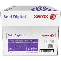 Xerox® Bold Digital® Printing Paper, 4 Reams, Ledger Size (17