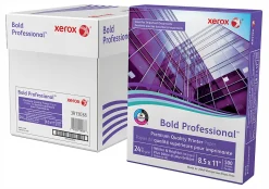 Xerox® Bold Professional Premium Quality Inkjet Or Laser Paper, 5 Reams, Letter Size, Ream Of 500 sheets, 24 Lb, 98 Brightness - 3R13038-CS